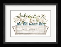 Local Market Flowers Fine Art Print