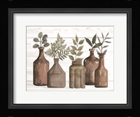 Cappuccino Bottles II Fine Art Print