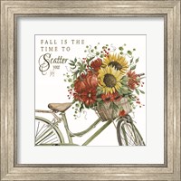 Fall is the Time to Scatter Your Joy Fine Art Print