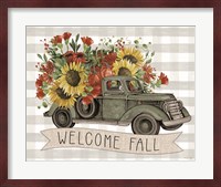Welcome Fall Truck Fine Art Print