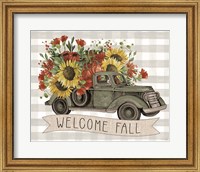 Welcome Fall Truck Fine Art Print