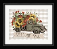 Welcome Fall Truck Fine Art Print