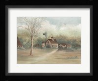 Barns in the Distance Fine Art Print