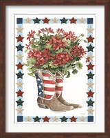 Patriotic Boots Fine Art Print