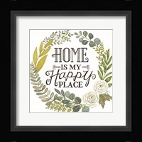 Home Is My Happy Place Fine Art Print