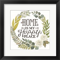Home Is My Happy Place Fine Art Print