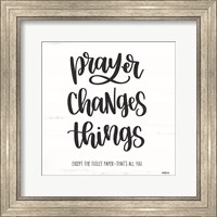 Bathroom Prayer Changes Things II Fine Art Print