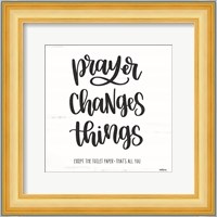 Bathroom Prayer Changes Things II Fine Art Print