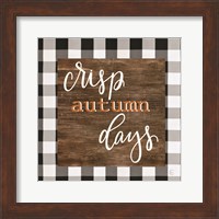 Crisp Autumn Days Fine Art Print