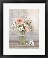 Farmhouse Floral III Framed Print