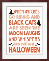 When Witches Go Riding Fine Art Print