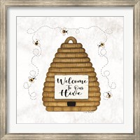 Welcome to Our Hive Fine Art Print