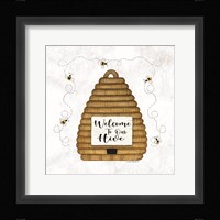 Welcome to Our Hive Fine Art Print