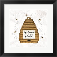 Welcome to Our Hive Fine Art Print