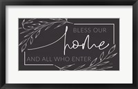 Bless Our Home and All Who Enter Fine Art Print
