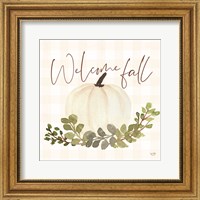 Welcome Fall Pumpkin Fine Art Print