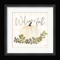 Welcome Fall Pumpkin Fine Art Print