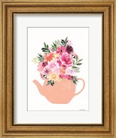 Floral Teapot Fine Art Print