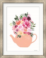 Floral Teapot Fine Art Print
