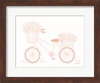 Pink Flower Bike Fine Art Print