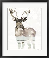 Elk Impression 1 Framed Print