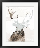 Elk Impression 2 Framed Print
