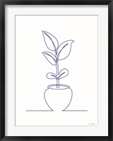 One Line Plant II Fine Art Print