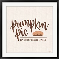 Pumpkin Pie Fine Art Print