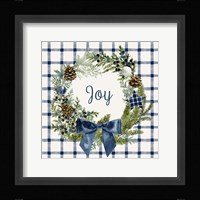 Juniper Wreath II Framed Print