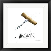 Pop the Cork VIII Framed Print