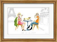 Paris Girlfriends III v2 Fine Art Print