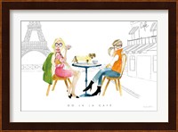 Paris Girlfriends III v2 Fine Art Print