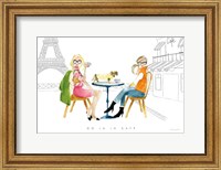 Paris Girlfriends III v2 Fine Art Print
