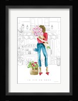 Paris Girlfriends V Framed Print