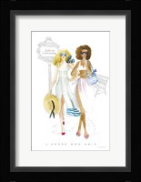 Paris Girlfriends IV Framed Print