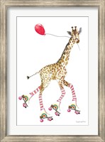 Giraffe Joy Ride II Fine Art Print