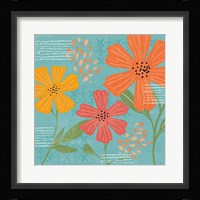 Mod Floral III Framed Print