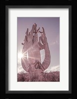 Dusty Desert Saguaro Fine Art Print