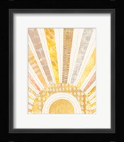 Boho Sunshine I Framed Print