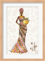 African Flair X B Fine Art Print