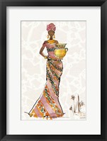 African Flair X B Fine Art Print