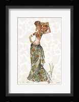 African Flair VIII B Framed Print