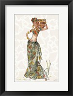 African Flair VIII B Framed Print
