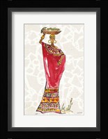 African Flair IX B Framed Print