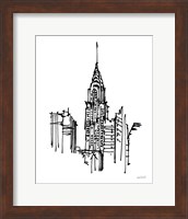 Chrysler Building Sketch Fine Art Print