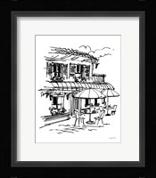 Cafe Sketch I Fine Art Print
