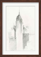 City Sketch I Fine Art Print