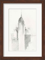 City Sketch I Fine Art Print