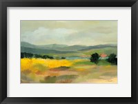Sunflower Field Framed Print