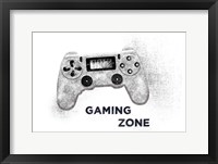 Garage Gaming Zone Fine Art Print